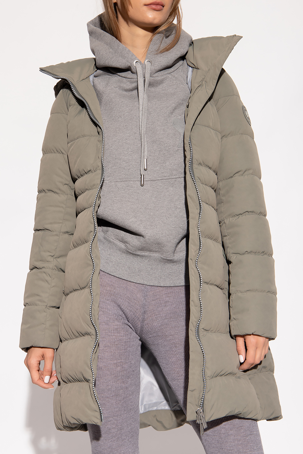 Grey 'Aurora' down jacket Canada Goose - Vitkac Canada